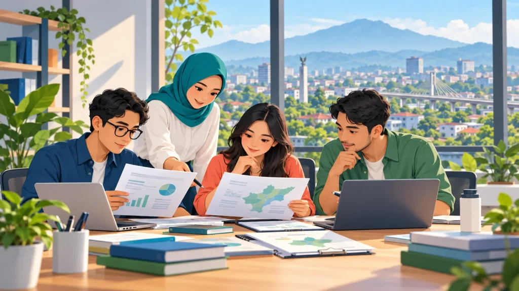 Ilustrasi tim editorial Apotek BPJS Cimahi meneliti sumber informasi